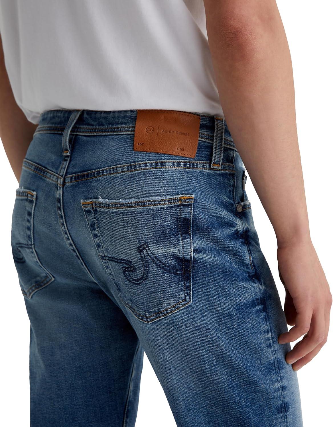 imageAG Adriano Goldschmied Mens Everett Slim Straight Jean11 Years Lookout