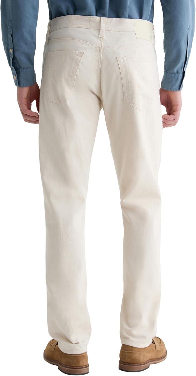 imageAG Adriano Goldschmied Mens Everett Slim Straight Linen PantNatural