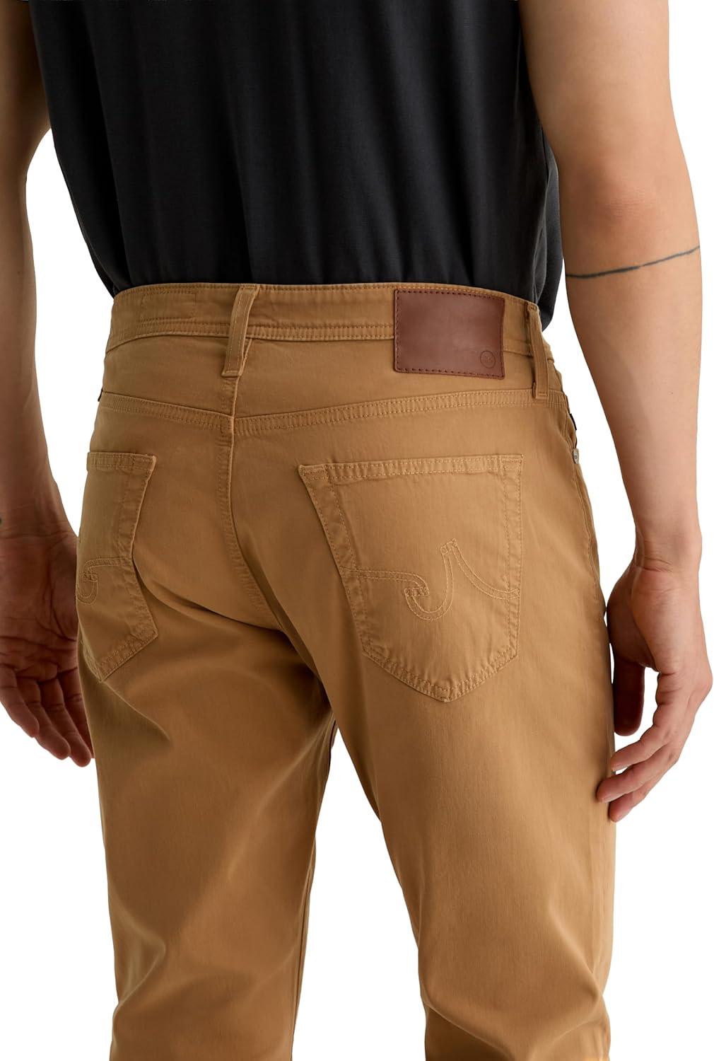 imageAG Adriano Goldschmied Mens Everett Slim Straight PantGolden Hickory