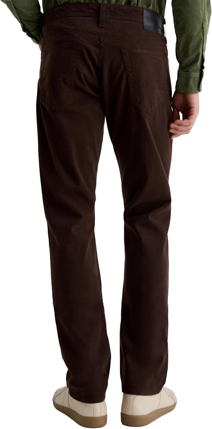 imageAG Adriano Goldschmied Mens Everett Slim Straight PantRaw Umber