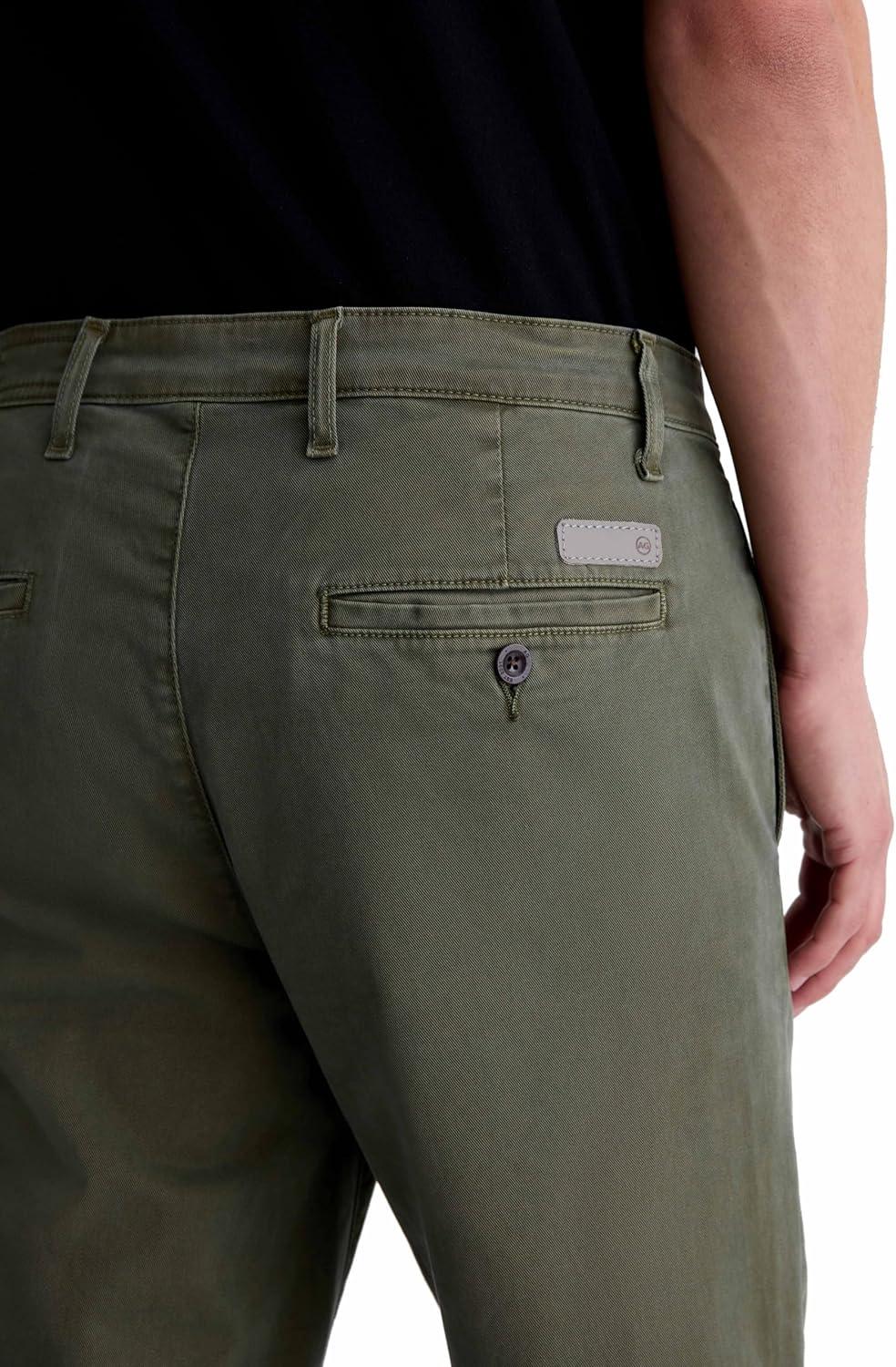 imageAG Adriano Goldschmied Mens Kullen Slim Trouser PantSulfur Urban Green