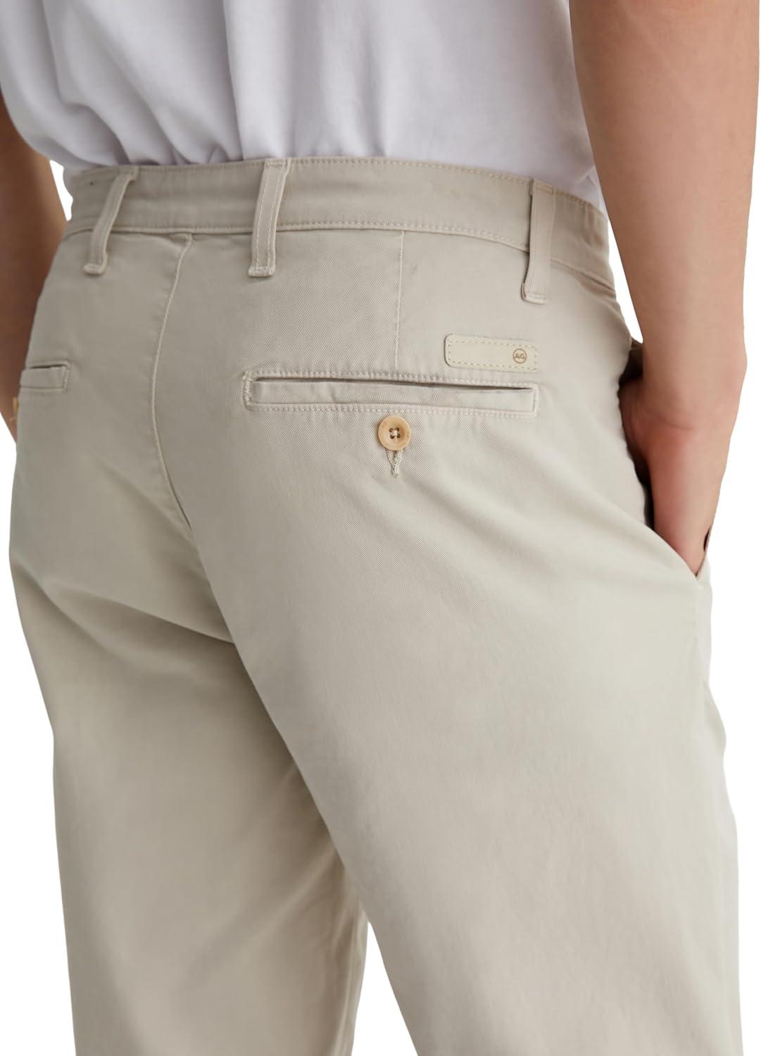 imageAG Adriano Goldschmied Mens Kullen Slim TrouserCoastal Pebble