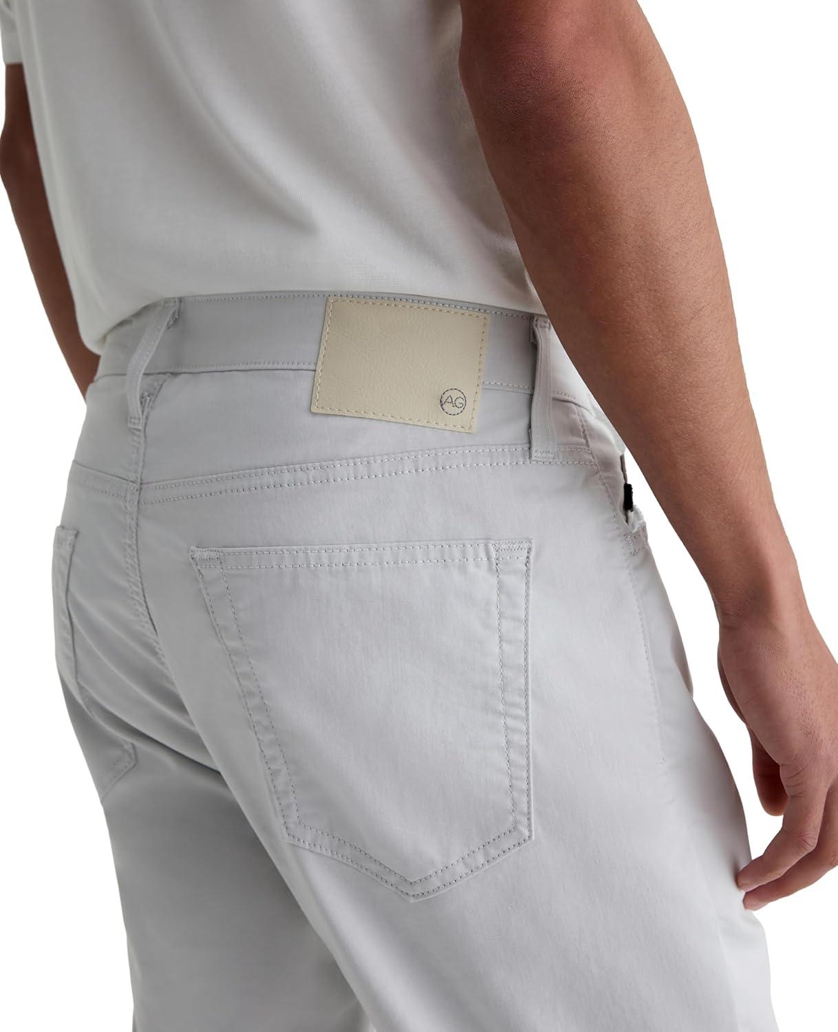 imageAG Adriano Goldschmied Mens Tellis Modern Slim Commuter Performance PantAlmost White