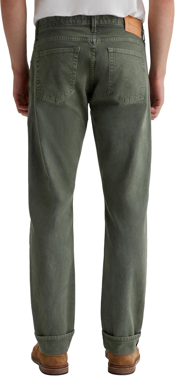 imageAG Adriano Goldschmied Mens Tellis Modern Slim Selvage JeanSulfur Seaside Sage