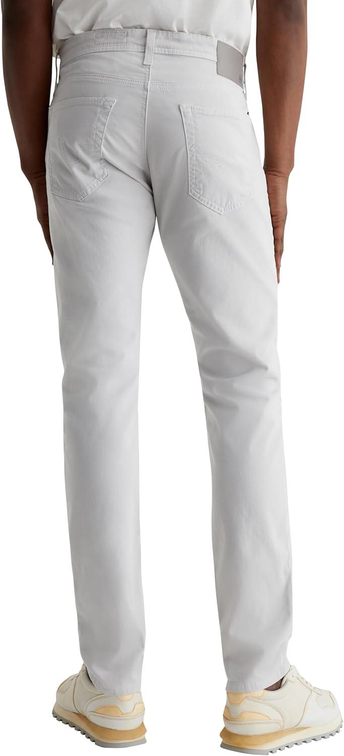 imageAG Adriano Goldschmied Mens Tellis Modern Slim Sueded Sateen PantSilver Fog