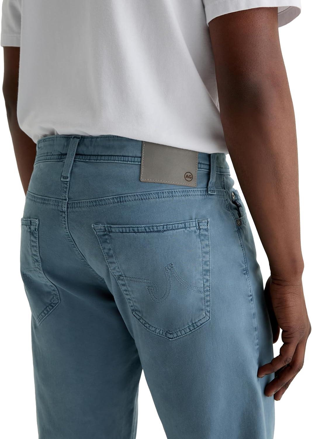 imageAG Adriano Goldschmied Mens Tellis Modern Slim Sueded Sateen PantSulfur Shore Break