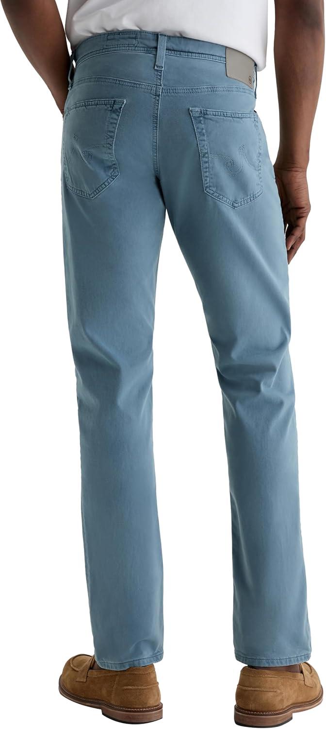 imageAG Adriano Goldschmied Mens Tellis Modern Slim Sueded Sateen PantSulfur Shore Break