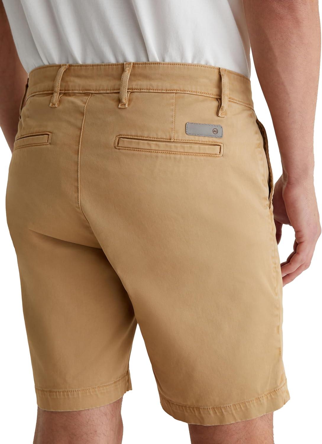 imageAG Adriano Goldschmied Mens Wanderer Slim ShortSulfur Tawny Beige