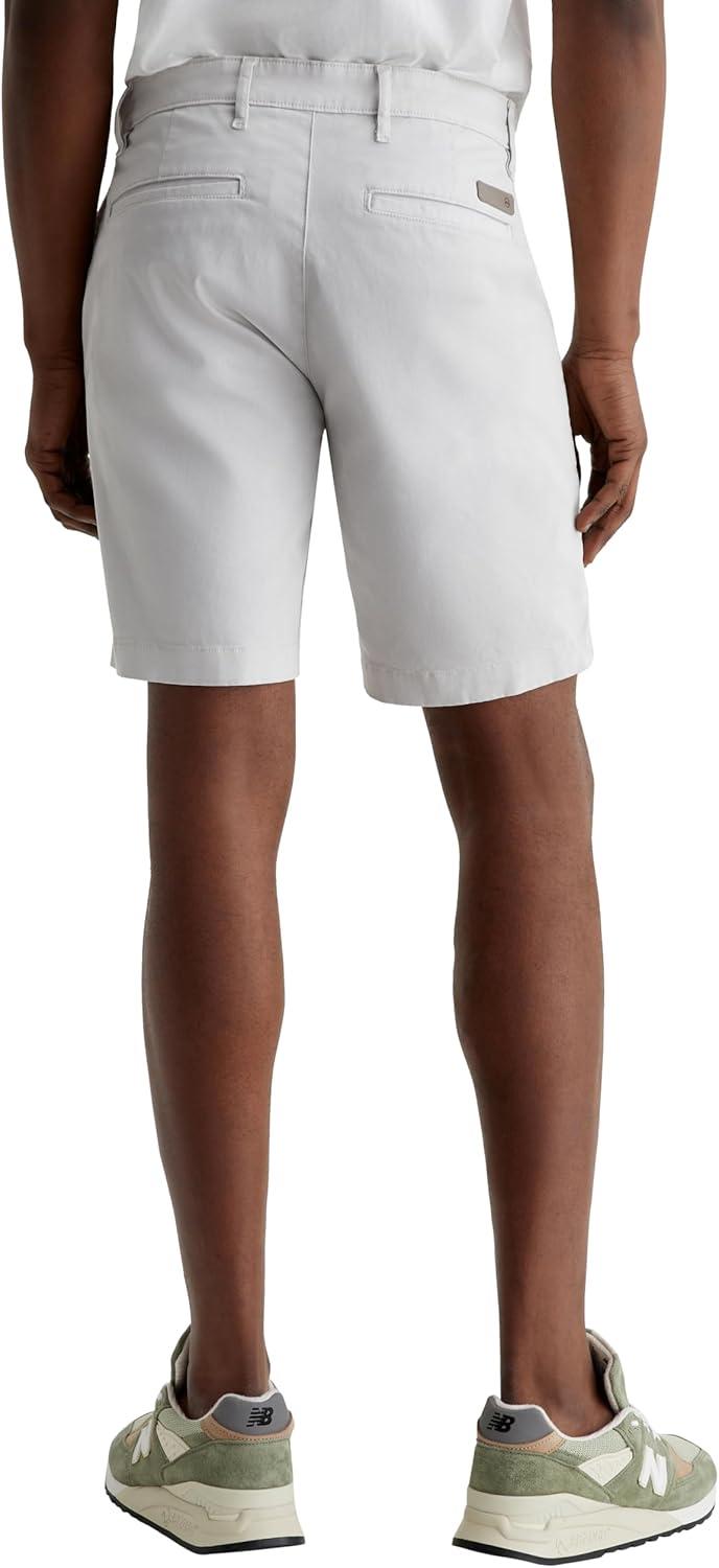 imageAG Adriano Goldschmied Mens Wanderer Slim Trouser Short Silver Fog