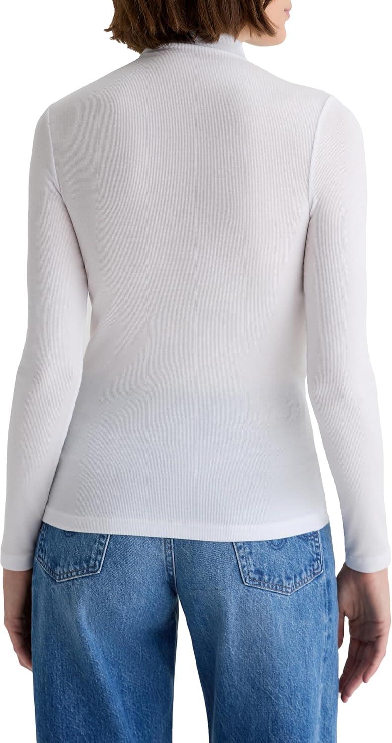 imageAG Adriano Goldschmied Womens Chels TurtleneckPowder