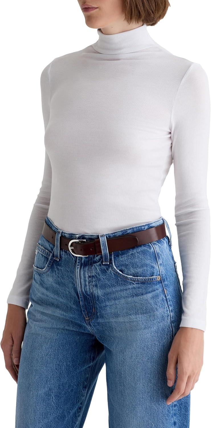 imageAG Adriano Goldschmied Womens Chels TurtleneckPowder