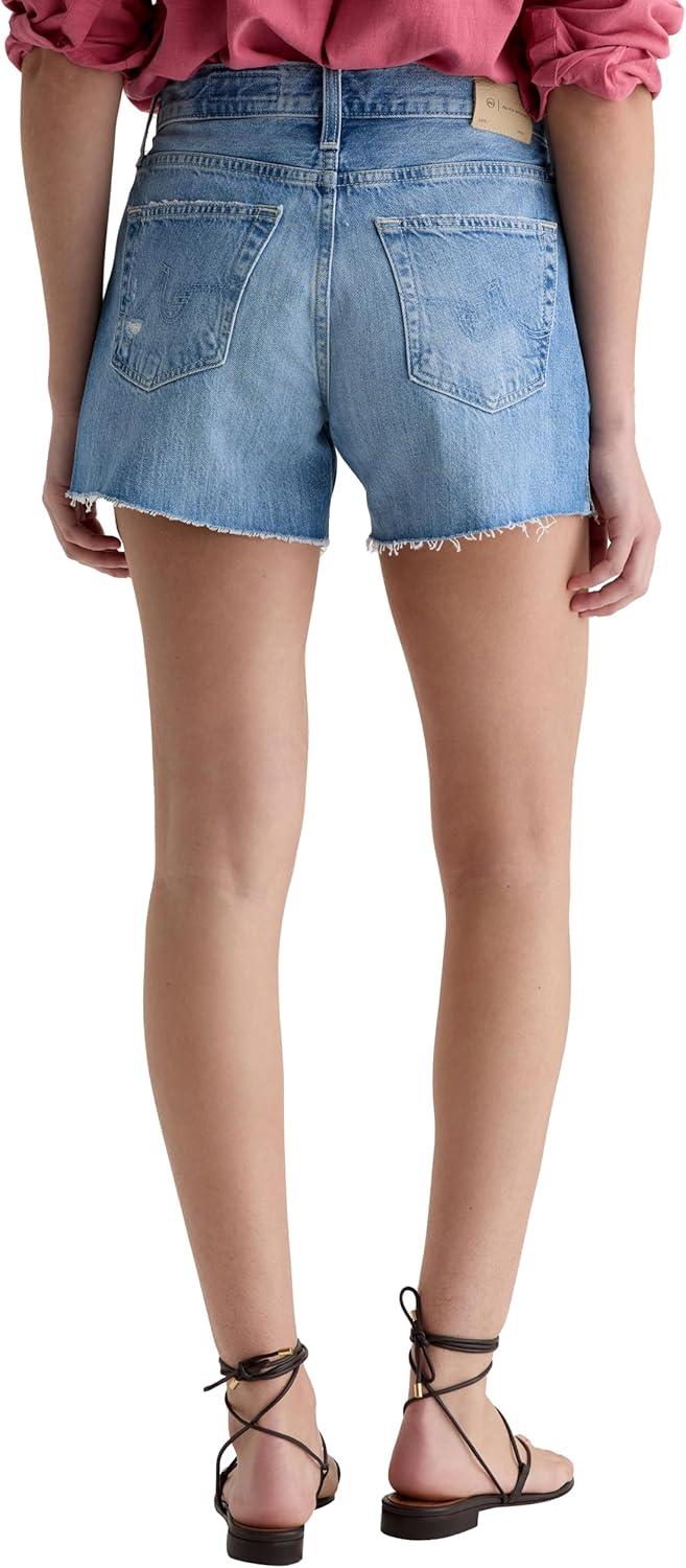 imageAG Adriano Goldschmied Womens Halle High Rise Relaxed Short17 Years Divergent