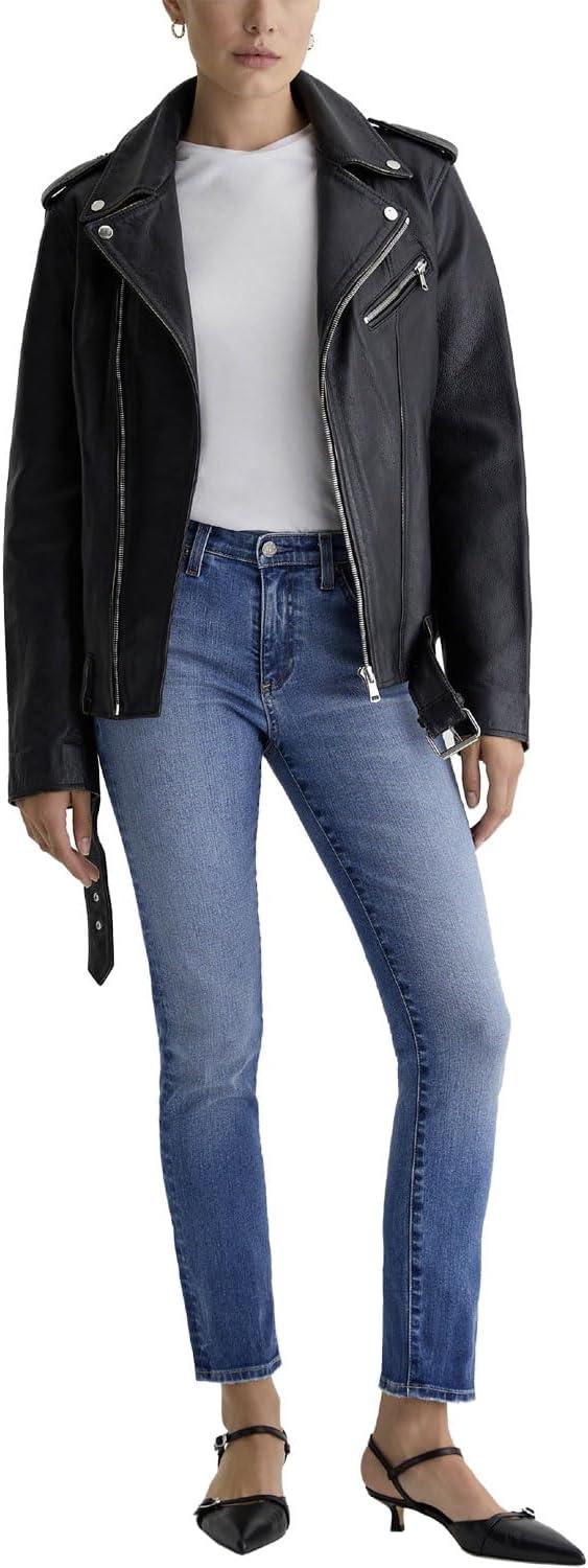 imageAG Adriano Goldschmied Womens Mari High Rise Slim Straight Jean13 Years Ithaca