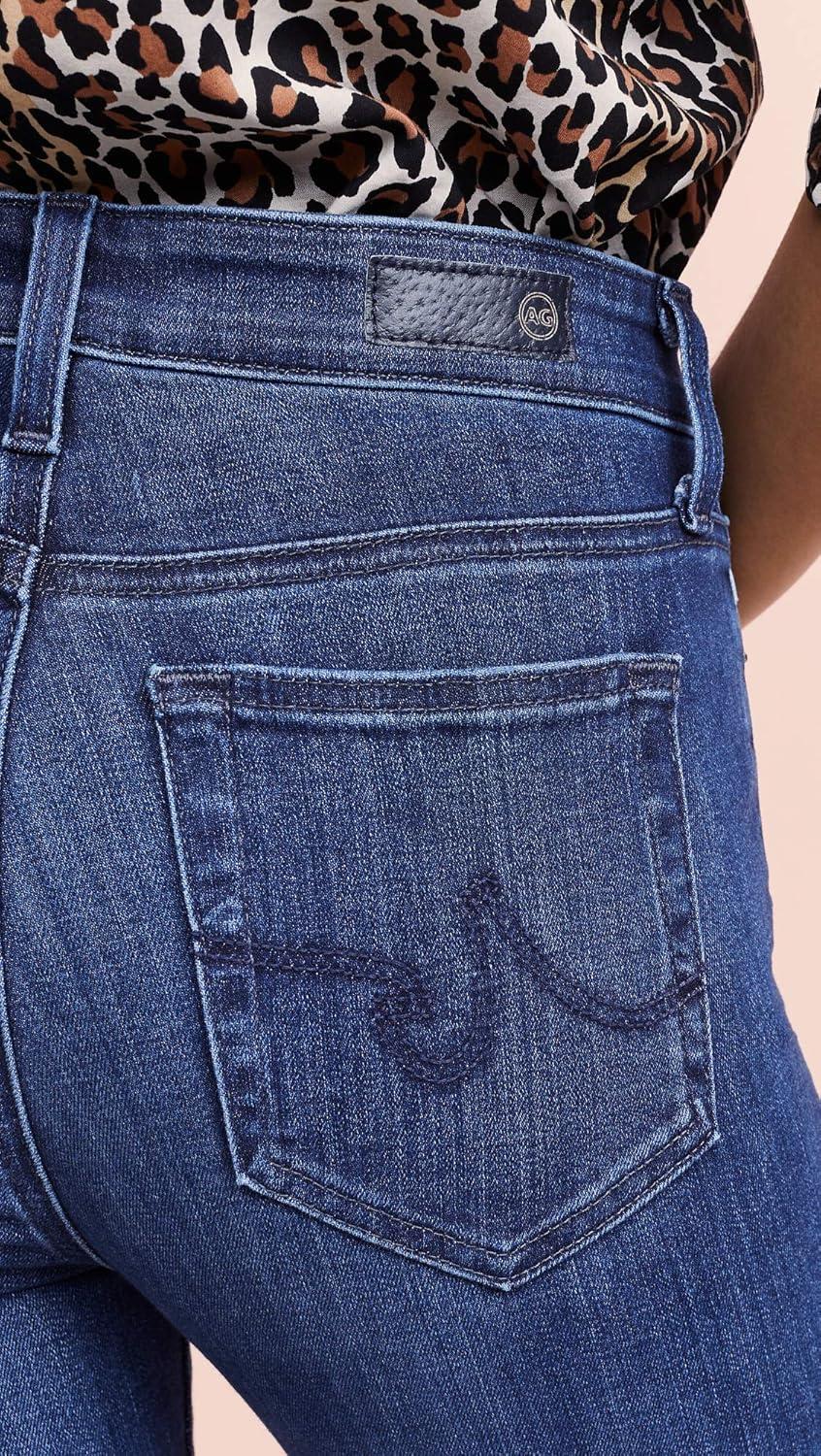 imageAG Adriano Goldschmied Womens Mari High Rise Slim Straight Jean5 Years Blue Essence