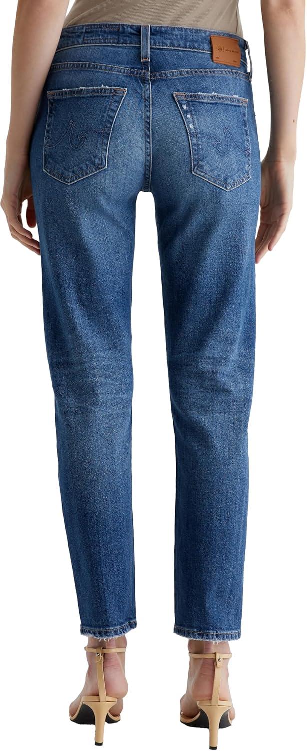 imageAG Womens ExBoyfriend Mid Rise Slouchy Slim14 Years Stereo