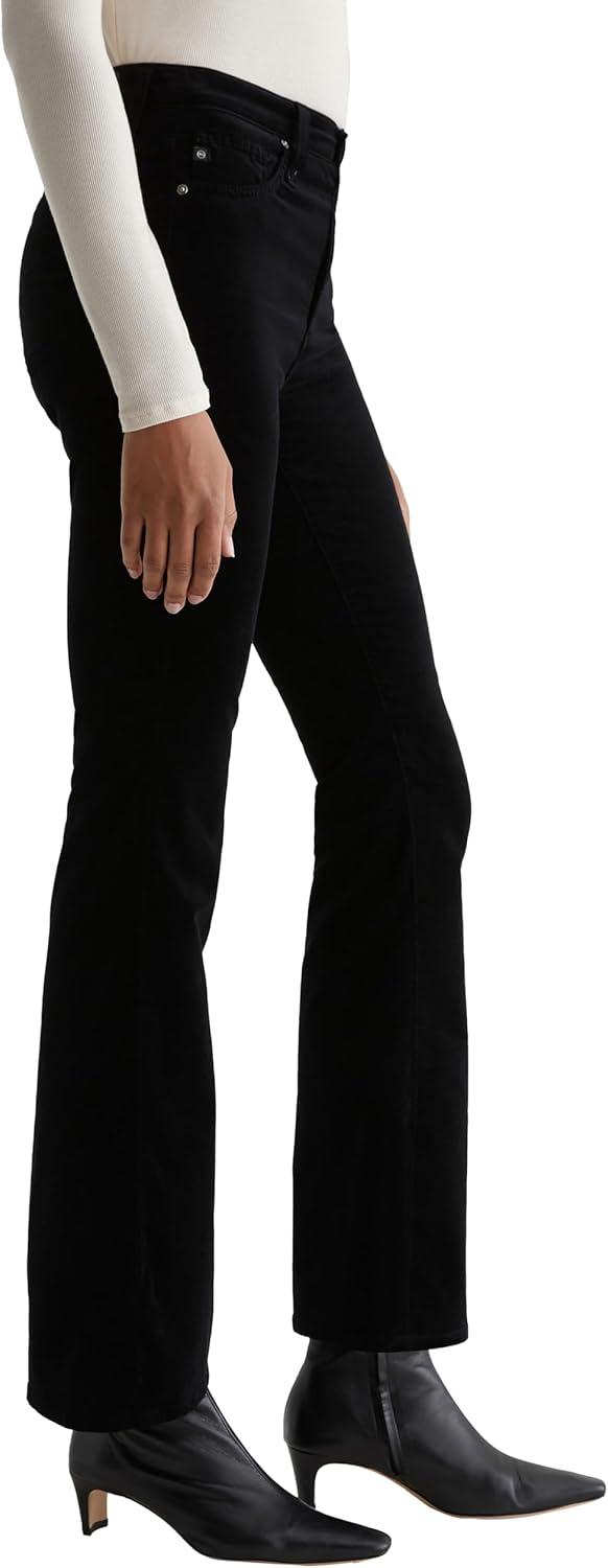 imageAG Womens Farrah Mid Rise Bootcut JeanSuper Black