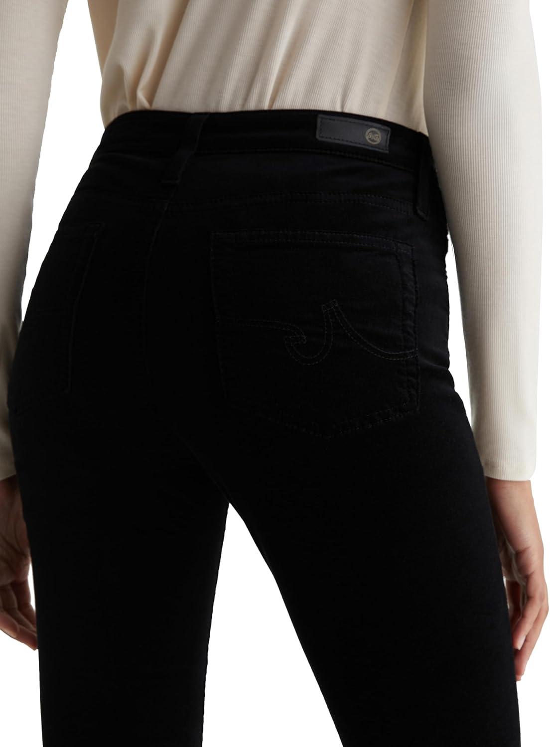 imageAG Womens Farrah Mid Rise Bootcut JeanSuper Black