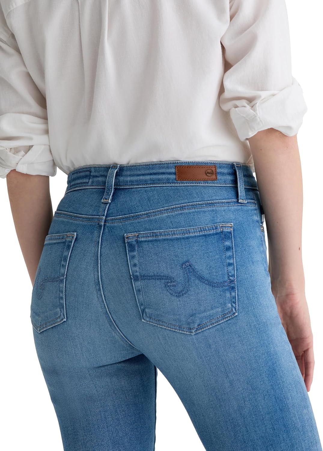 imageAG Womens Prima Low Rise Cigarette Ankle JeanAtlantis