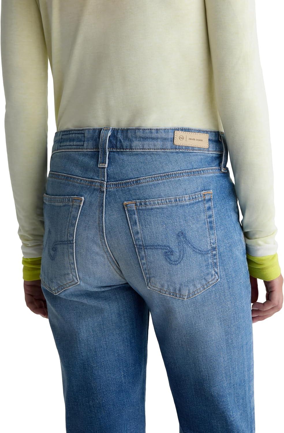 imageAG Womens Sandra Low Rise Slim Straight15 Years Regal