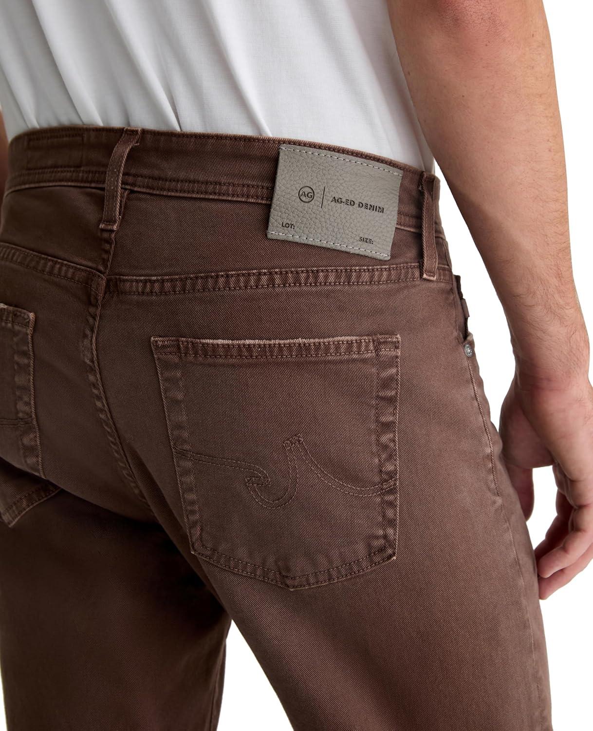 imageMens Tellis Modern Slim Jean7 Years Sulfur Berry Brown