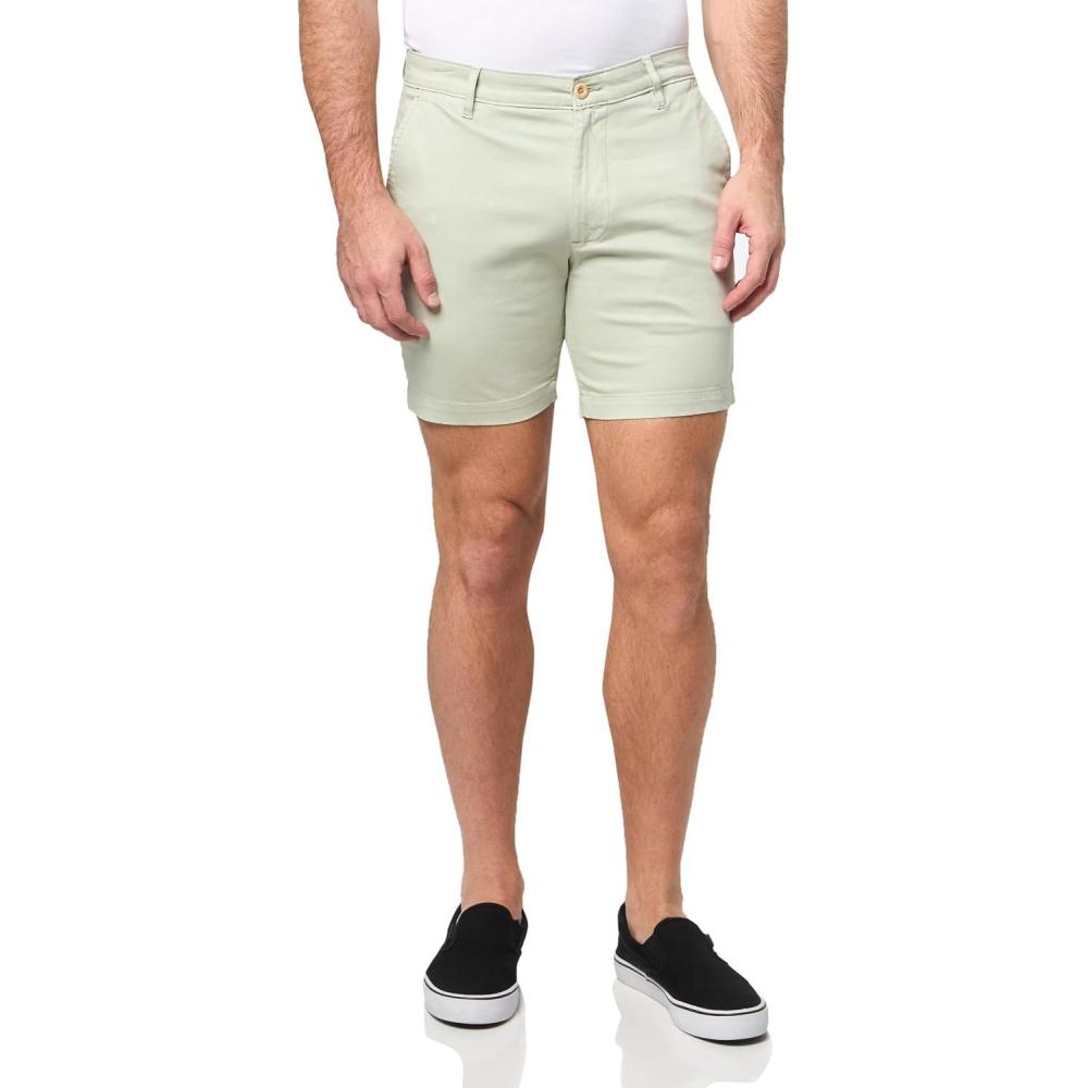 imageAG Adriano Goldschmied Mens Cipher Slim ShortLime Zest