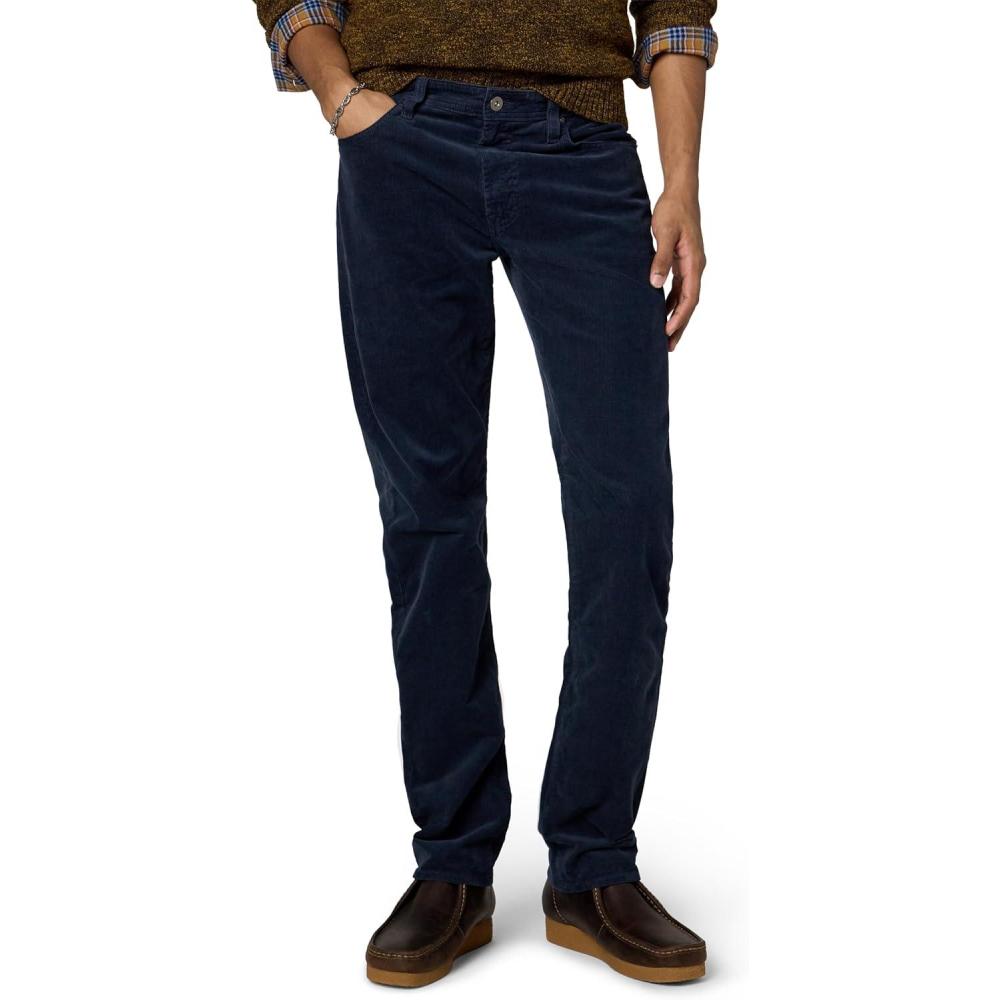 imageAG Adriano Goldschmied Mens Everett Slim Straight Corduroy PantMidnight Chateau