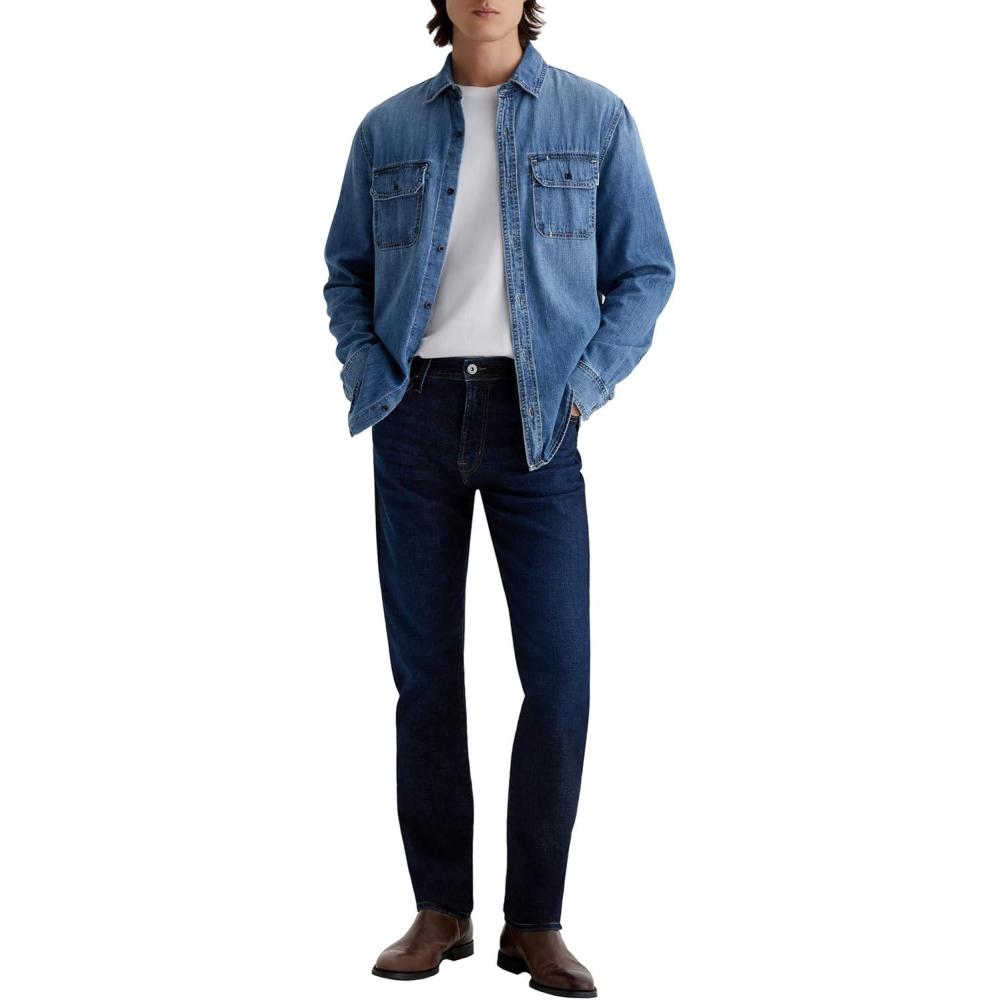 imageAG Adriano Goldschmied Mens Everett Slim Straight JeanMayfield
