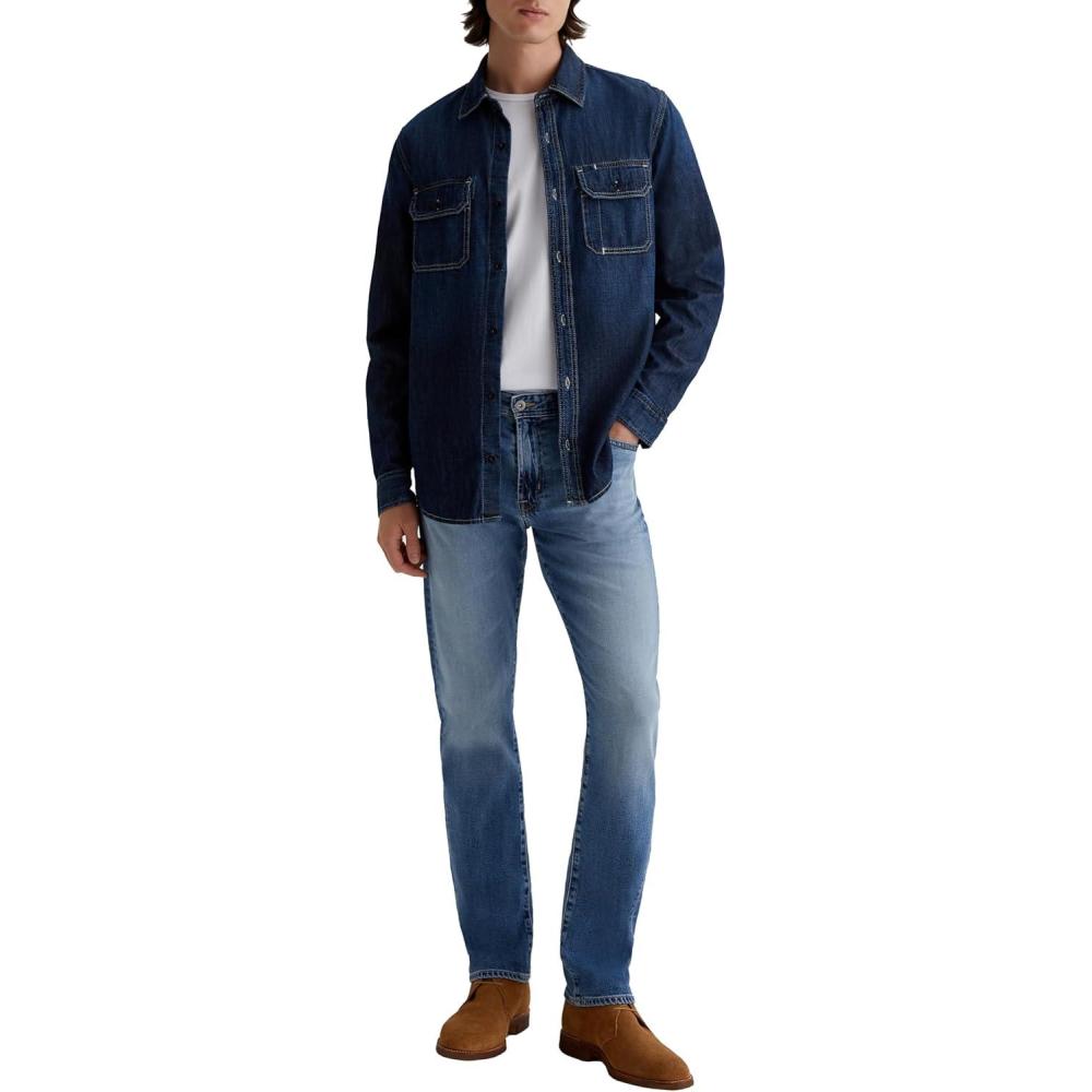 imageAG Adriano Goldschmied Mens Everett Slim Straight JeanProlific