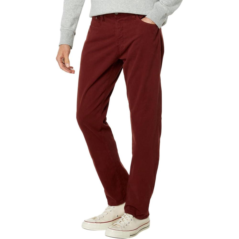 imageAG Adriano Goldschmied Mens Everett Slim StraightDark Sangria