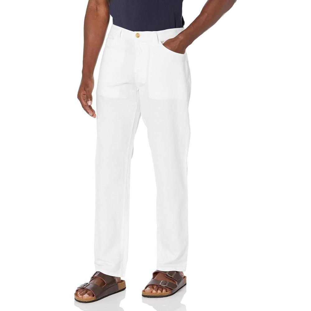 imageAG Adriano Goldschmied Mens Everett Slim StraightWhite