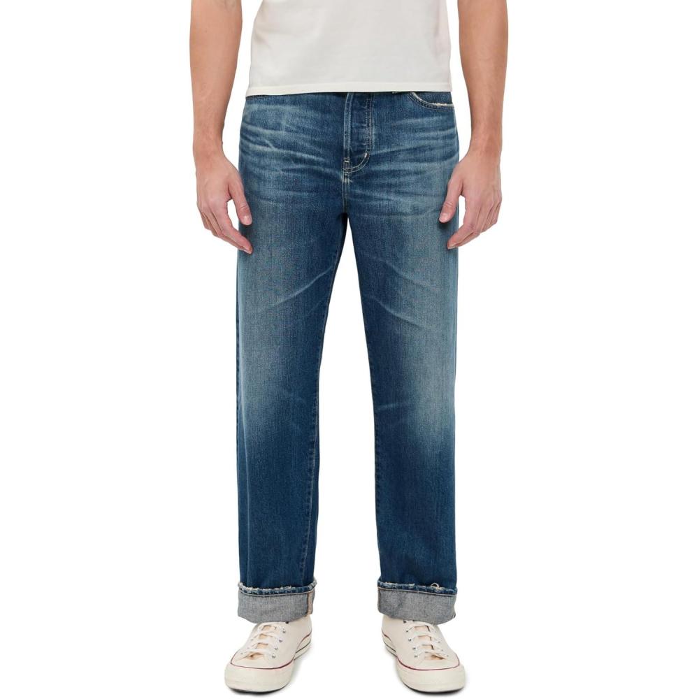 imageAG Adriano Goldschmied Mens Felix Vintage Straight Selvage Jean15 Years Rafael