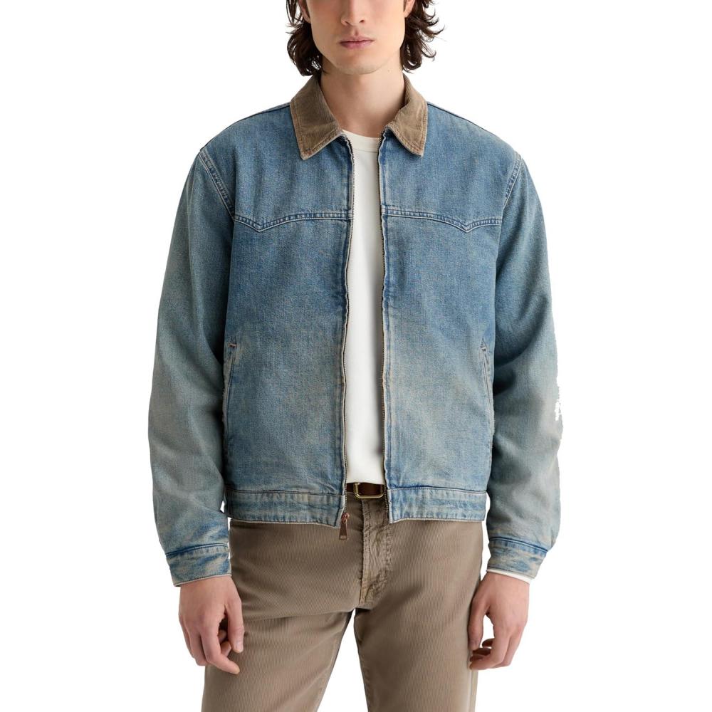 imageAG Adriano Goldschmied Mens Philip Modern Chore CoatDurango