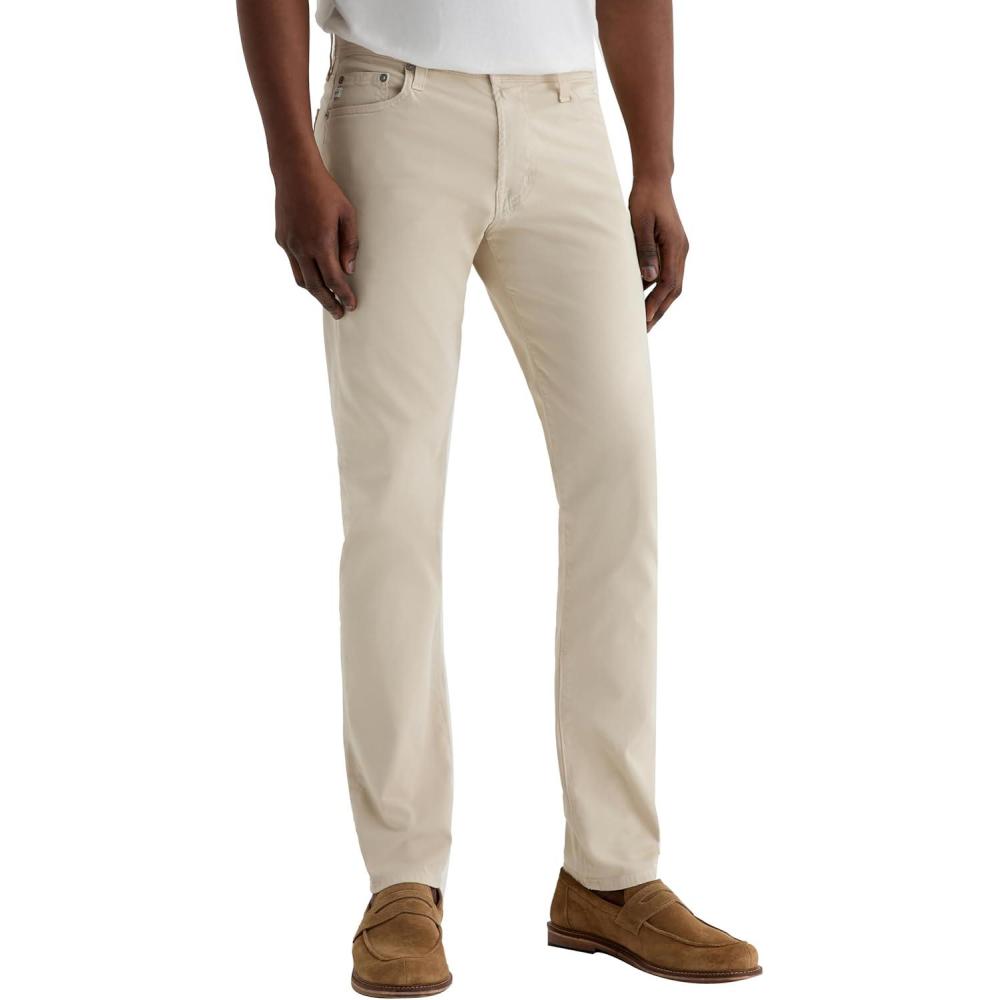 imageAG Adriano Goldschmied Mens Tellis Modern Slim Commuter Performance PantNatural Ivory