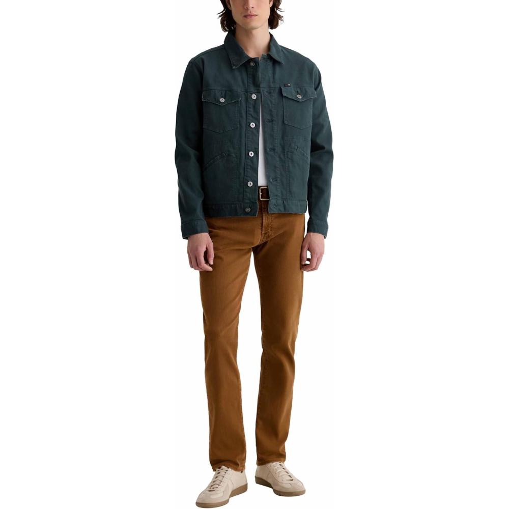 imageAG Adriano Goldschmied Mens Tellis Modern Slim Corduroy Pant5 Years Sulfur Canyon Amber