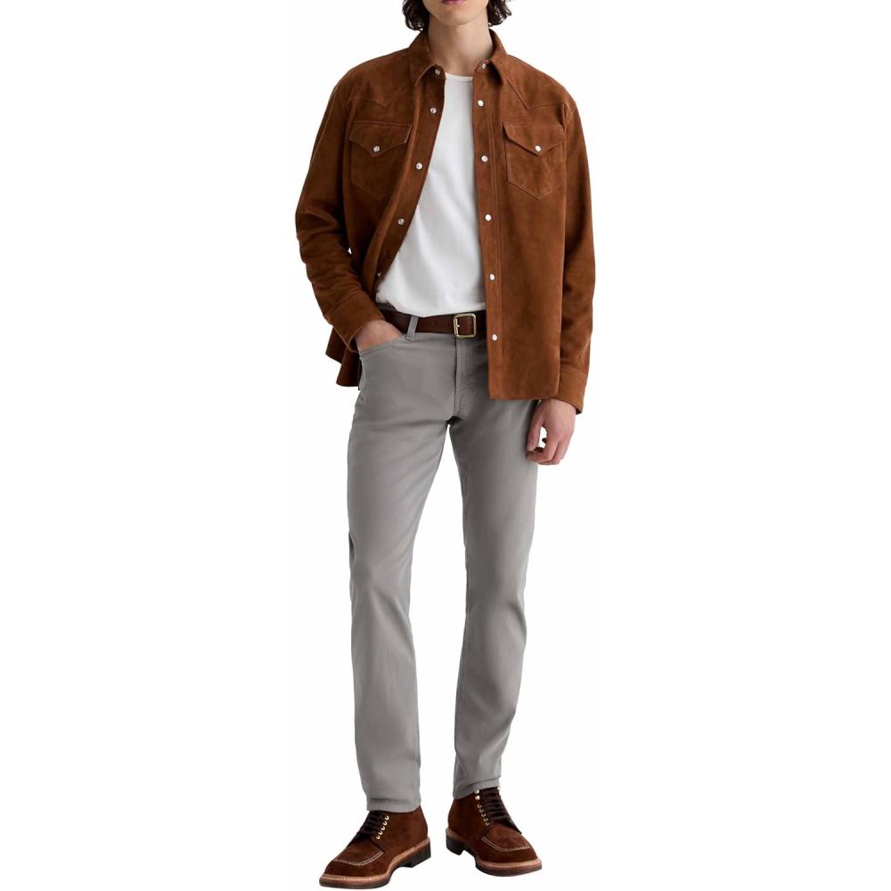 imageAG Adriano Goldschmied Mens Tellis Modern Slim Corduroy PantIronwood