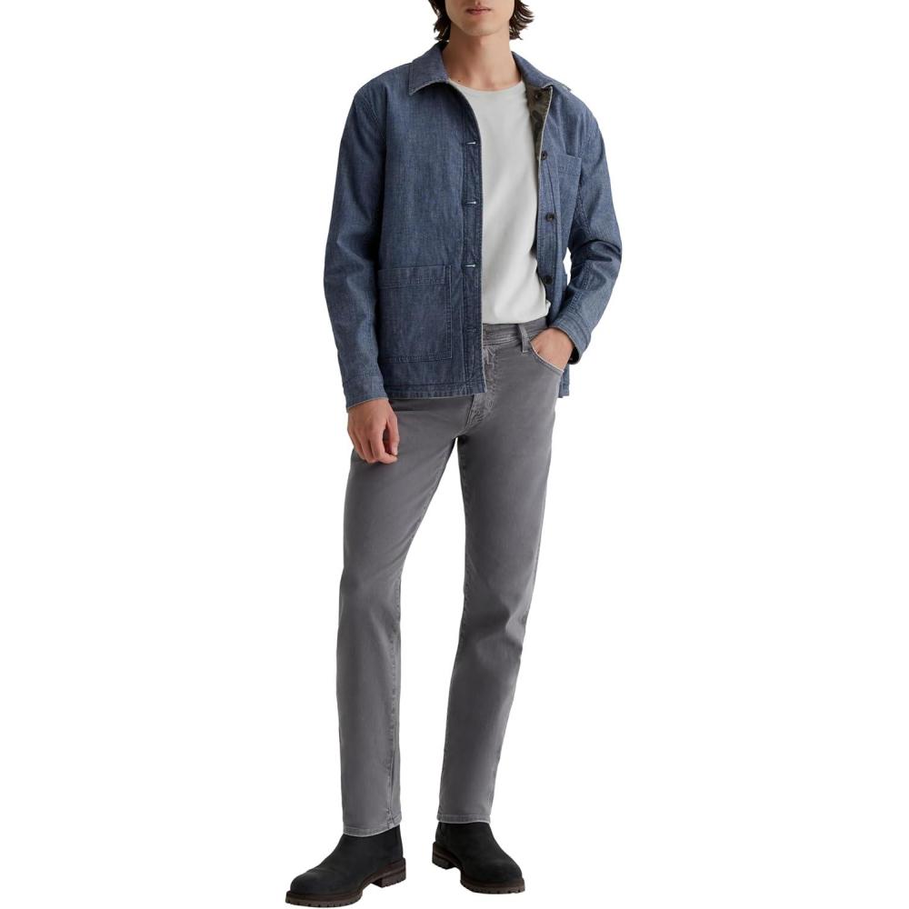 imageAG Adriano Goldschmied Mens Tellis Modern Slim Jean7 Years Sulfur Storm Grey