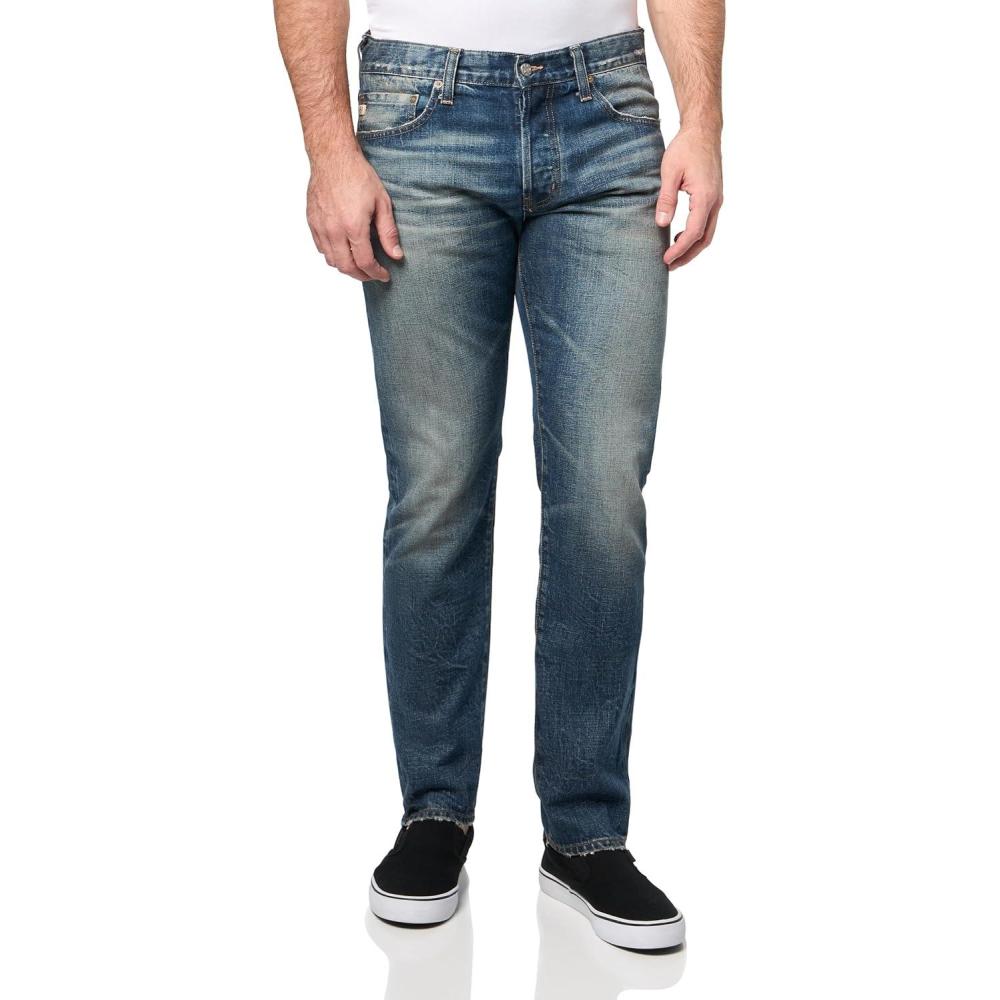 imageAG Adriano Goldschmied Mens Tellis Modern Slim Selvage Jean19 Years Garden Grove