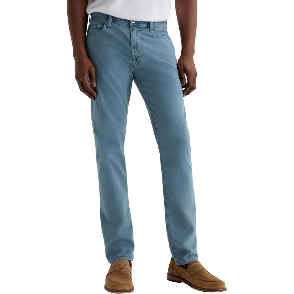 imageAG Adriano Goldschmied Mens Tellis Modern Slim Sueded Sateen PantSulfur Shore Break