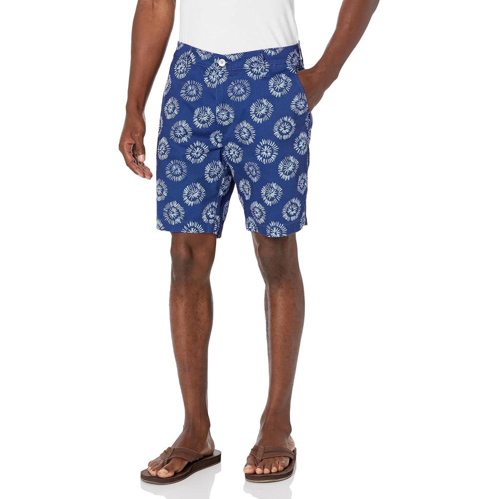 imageAG Adriano Goldschmied Mens Wanderer Slim ShortLocal Blue Multi