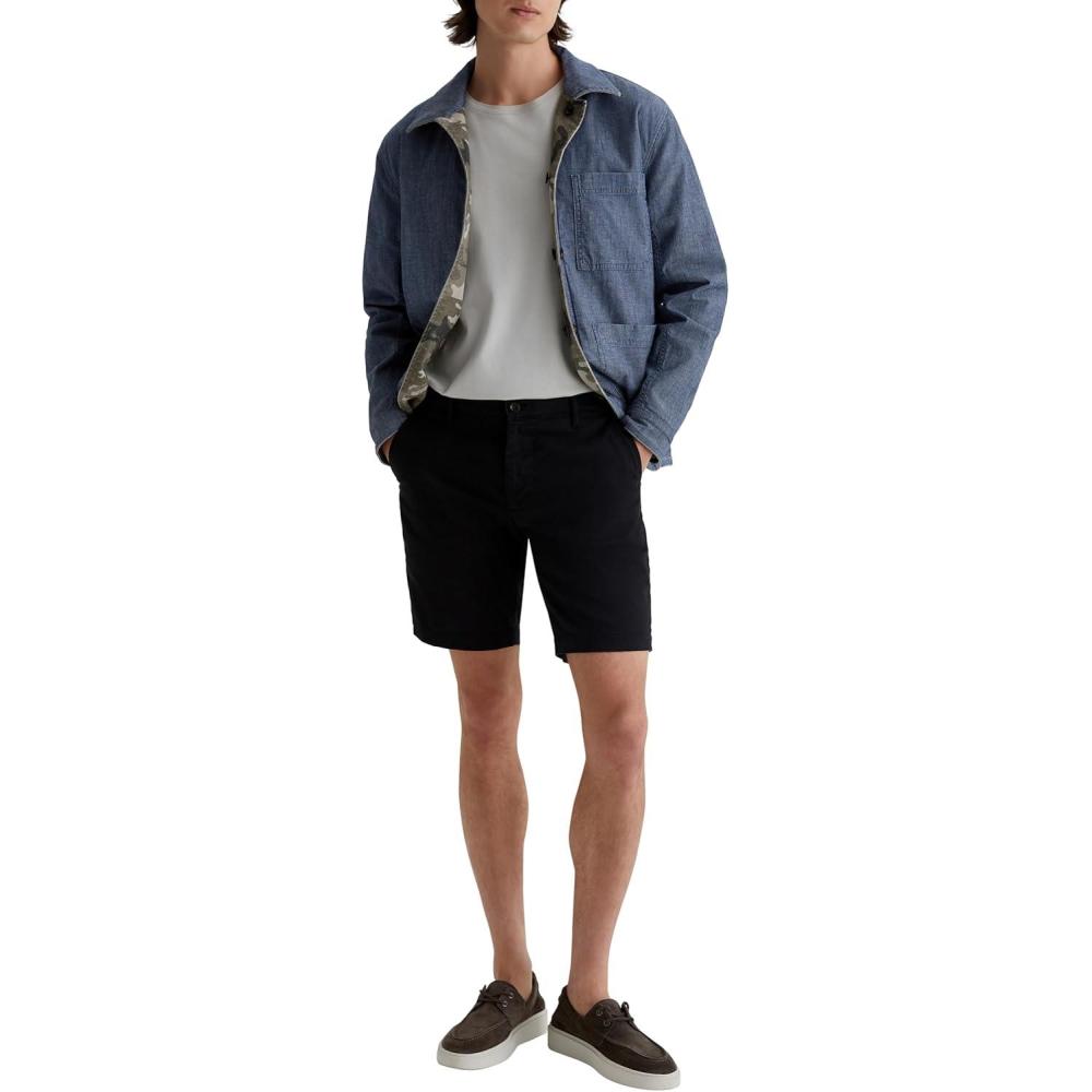 imageAG Adriano Goldschmied Mens Wanderer Trouser ShortSuper Black