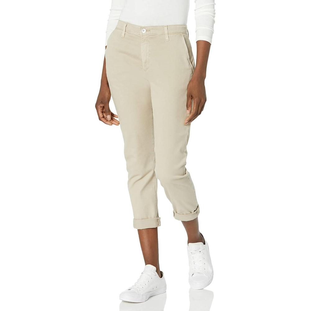 imageAG Adriano Goldschmied Womens Caden High Rise Tailored Trouser PantSulfur Dry Dust