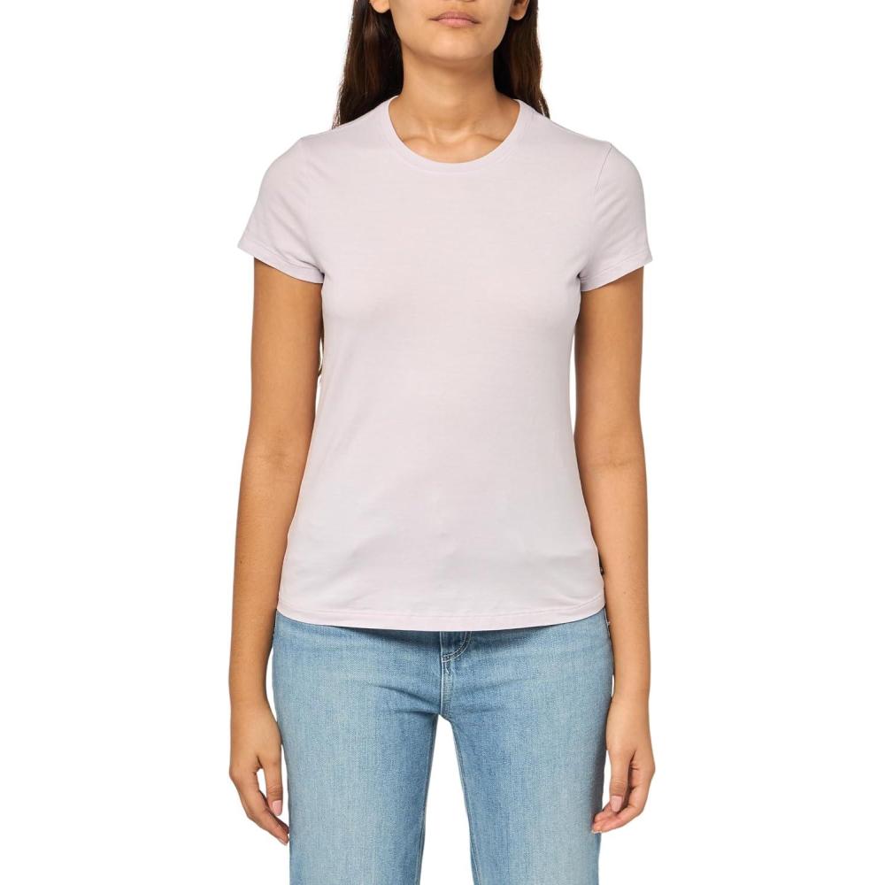 imageAG Adriano Goldschmied Womens ENA CrewSweet Orchid