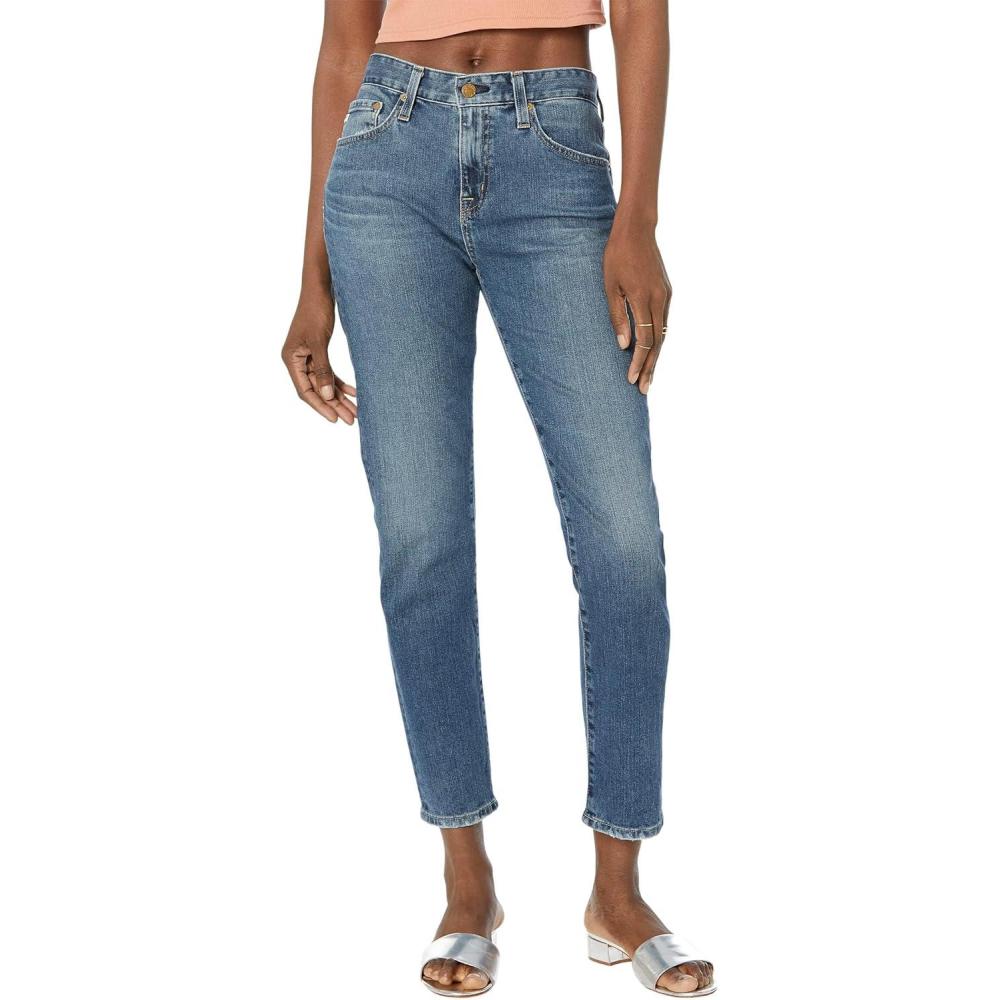 imageAG Adriano Goldschmied Womens ExBoyfriend High Rise Slouchy Slim Jean14 Years Wilderness