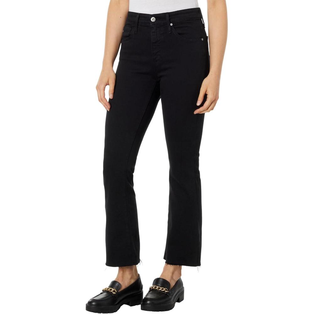 imageAG Adriano Goldschmied Womens Farrah High Rise Crop Boot JeanSulfur Black