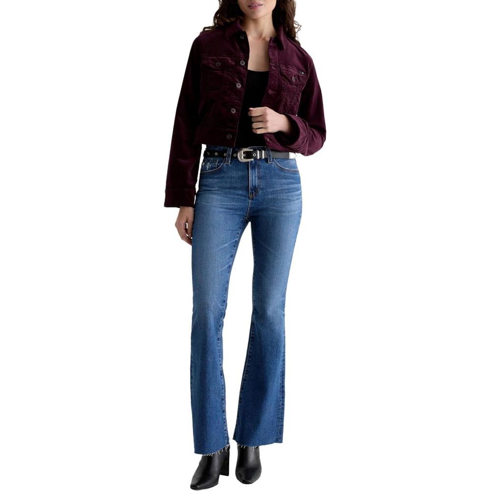 imageAG Adriano Goldschmied Womens Farrah Mid Rise Bootcut Jean in Epilogue15 Years Prague