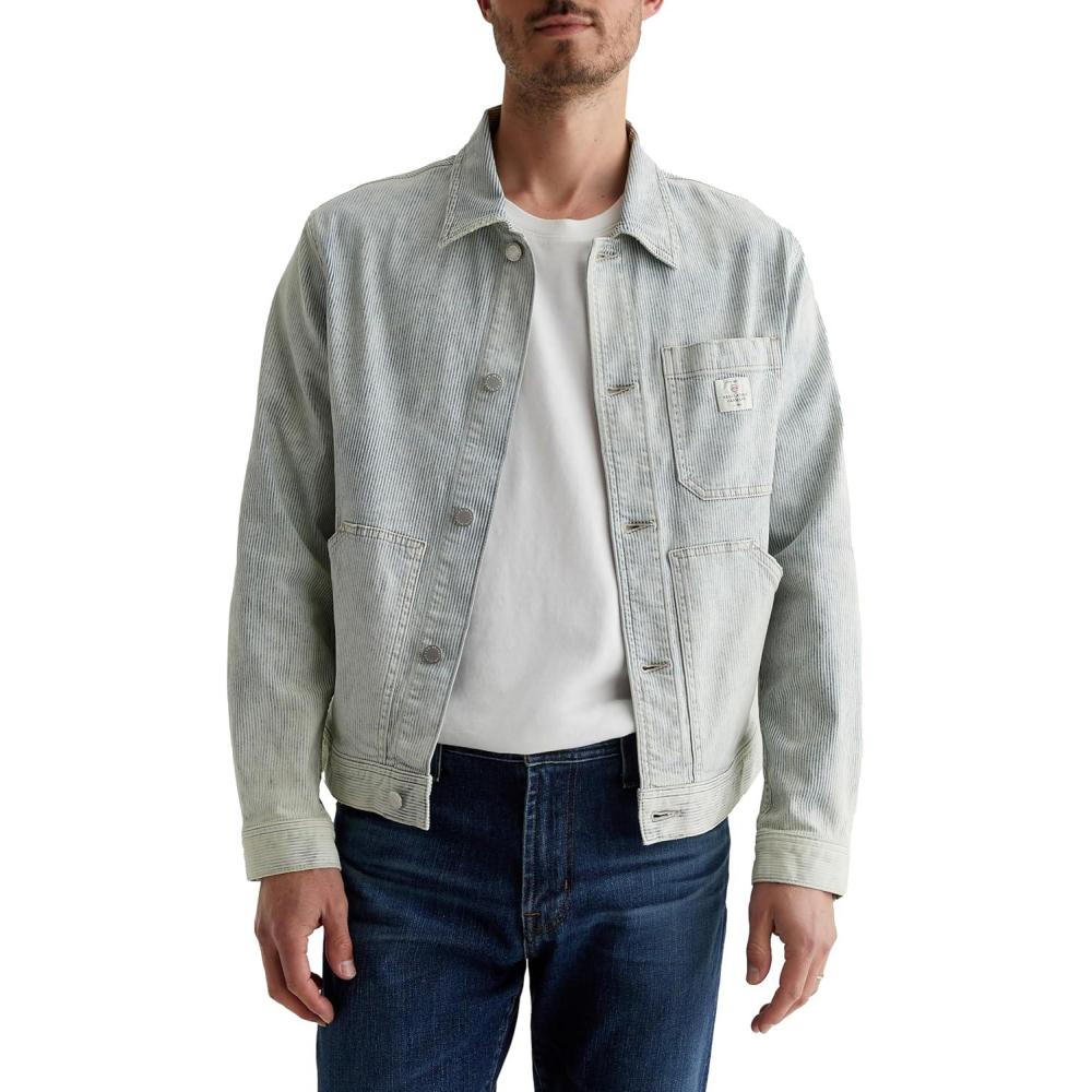 imageAG Adriano Goldschmied mens Philip Carpenter Modern Chore CoatSalton