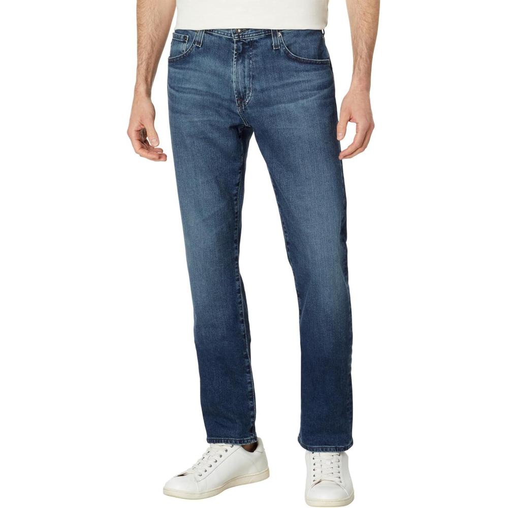 imageAG Mens Everett Slim Straight JeanDark Blue