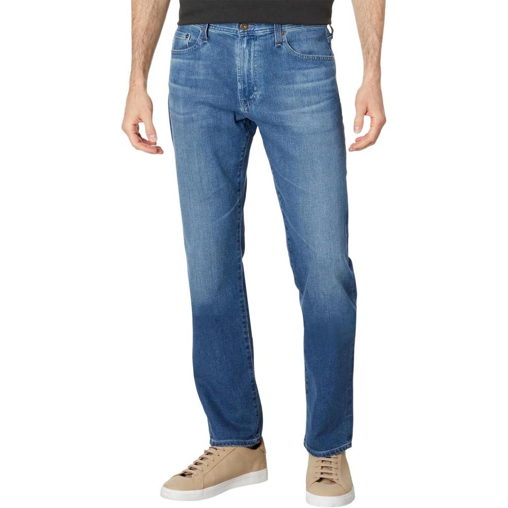 imageAG Mens Everett Slim Straight JeanMedium Blue