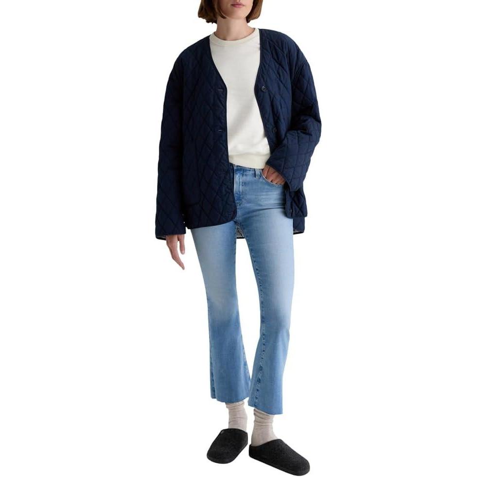 imageAG Womens Farrah Mid Rise Crop Boot Jean14 Years Fortuna