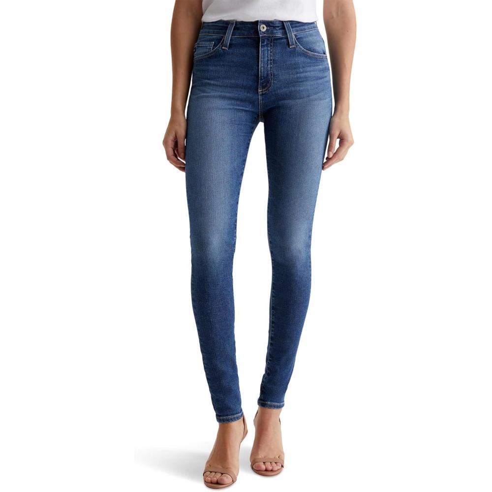 imageAG Womens Farrah Mid Rise Skinny JeanMorro Bay